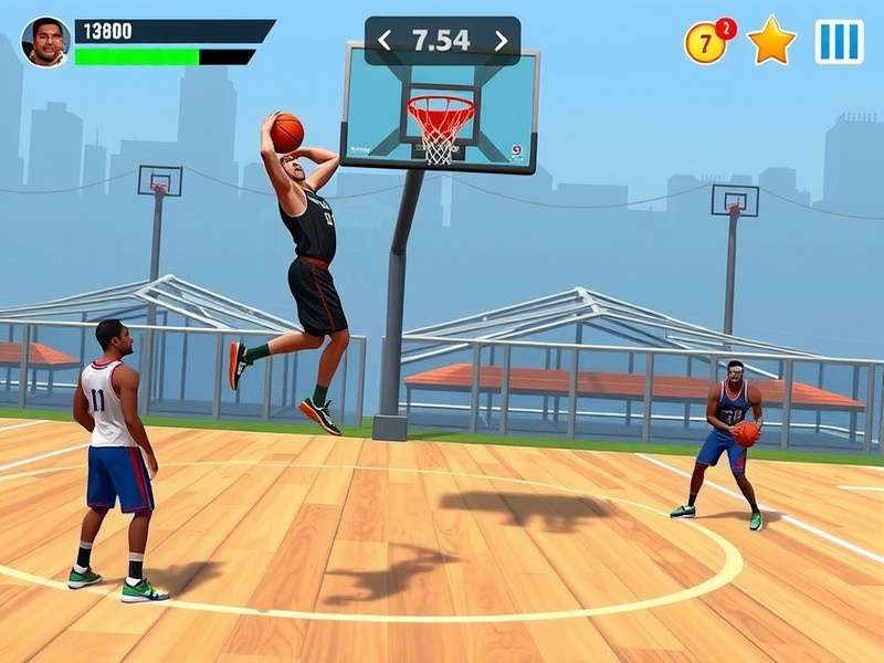 Dunk Champion India multiplayer competition scene